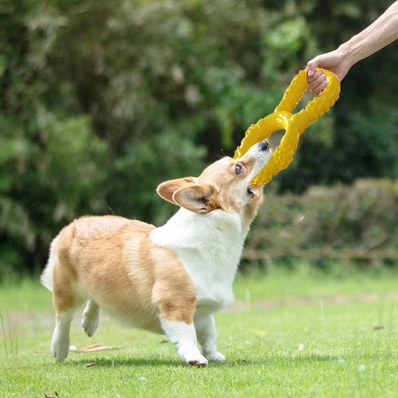 Pull Ring Dog Chewing Toy