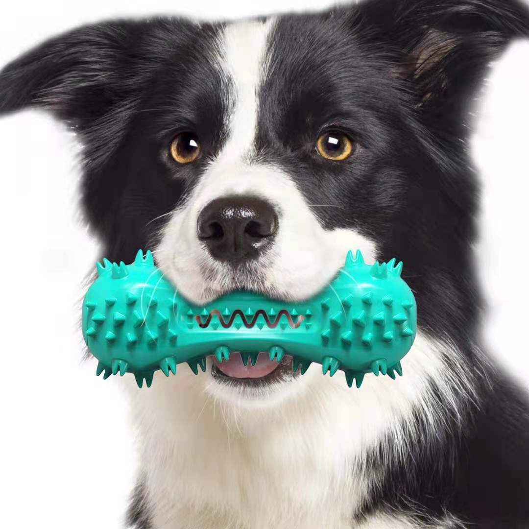 Durable Rubber Chew Toy for Aggressive Dogs